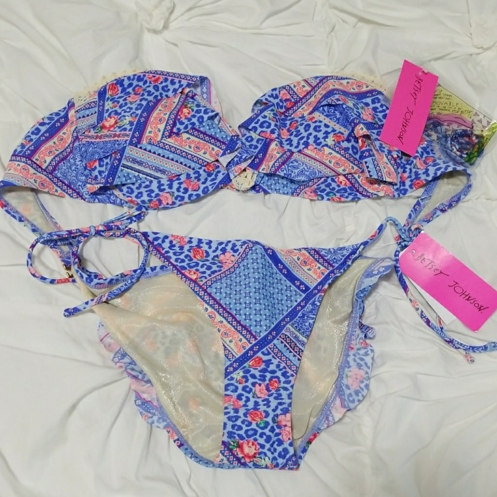 Betsey Johnson Bikini NWT